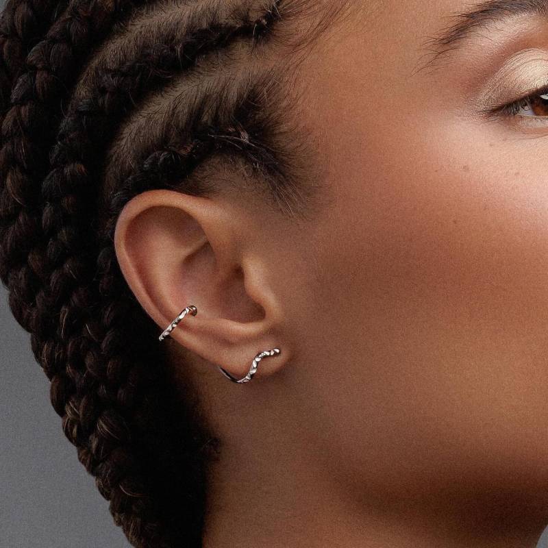 Sterling Silber Oktopus Tentakel Ohrmanschette Steampunk Boho Ohrring von emmanuelaGR