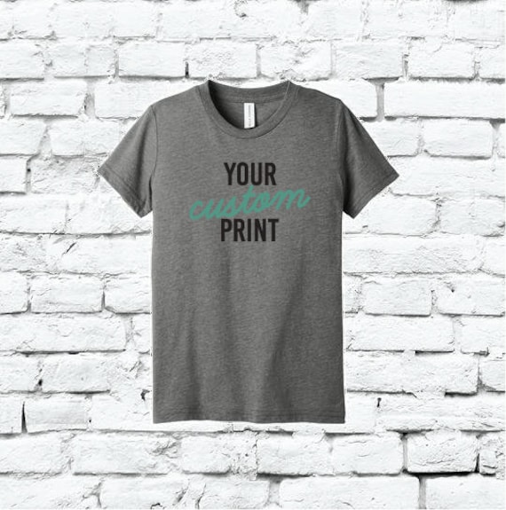 Bedrucktes Unisex Cotton Crew T-Shirt von empowerprinting