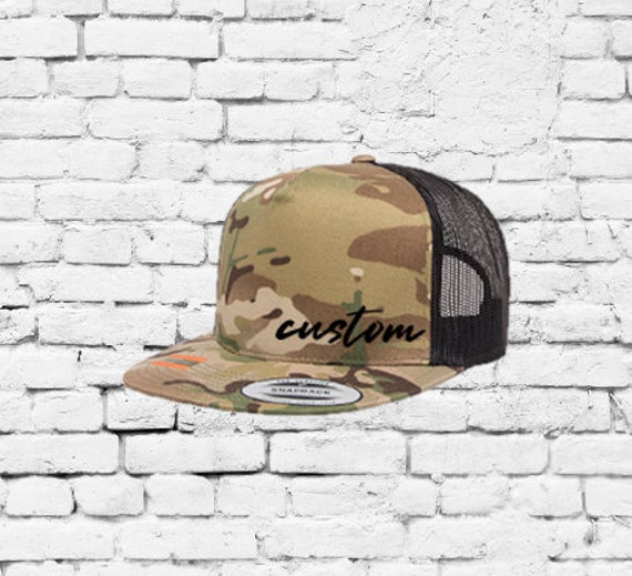 Benutzerdefinierte Stickerei Camo Trucker Hut Jagd Snapback Camoflauge Krempe Solid Mit Netzrücken Grüne Armee Mütze Benutzerdefinierte Stickerei Camo Trucker Hut Jagd Snapback Camoflauge Krempe Solid Mit Netzrücken Grüne Armee Mütze von empowerprinting