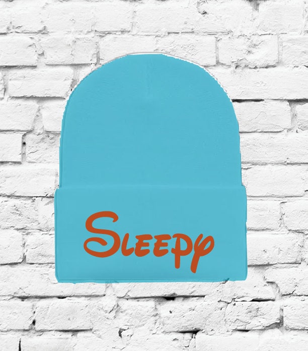 Sleepy Hut Benutzerdefinierte Stickerei Zwergenmütze Ihre Farbe Wahl Zwerge Sleepy Hut Benutzerdefinierte Stickerei Zwergenmütze Ihre Farbe Wahl Zwerge von empowerprinting