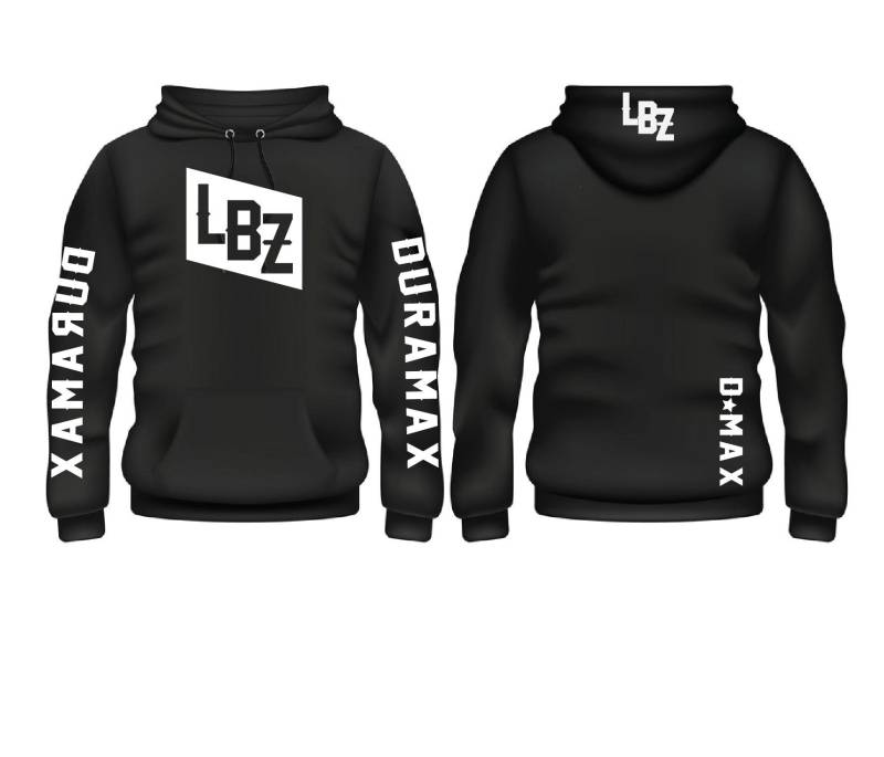 lbz Duramax Diesel Hoodie D-Max Sweatjacke Schwere Mischung Langarm Kangaroo Jacke von empowerprinting