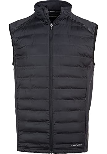 Endurance Herren Funktionssweste MIDAN M Hybrid Vest 1001 Black XL von endurance
