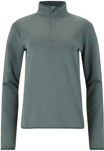 endurance Damen Langarmshirt VIRONIC W Waffle 3058 Balsam Green 40 von endurance