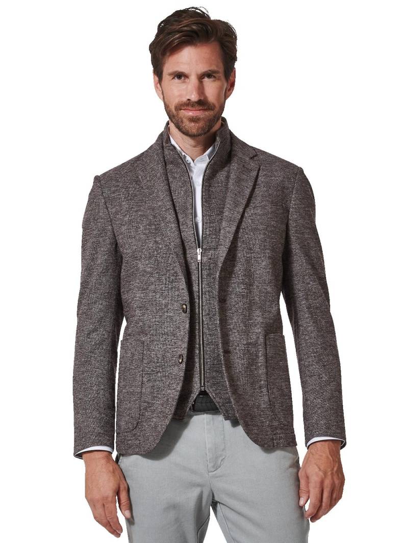 Große Größen engbers Herren Freizeit-Sakko regular , Herren, braun, Größe: 32, Baumwolle, Happy Size DE Men von engbers