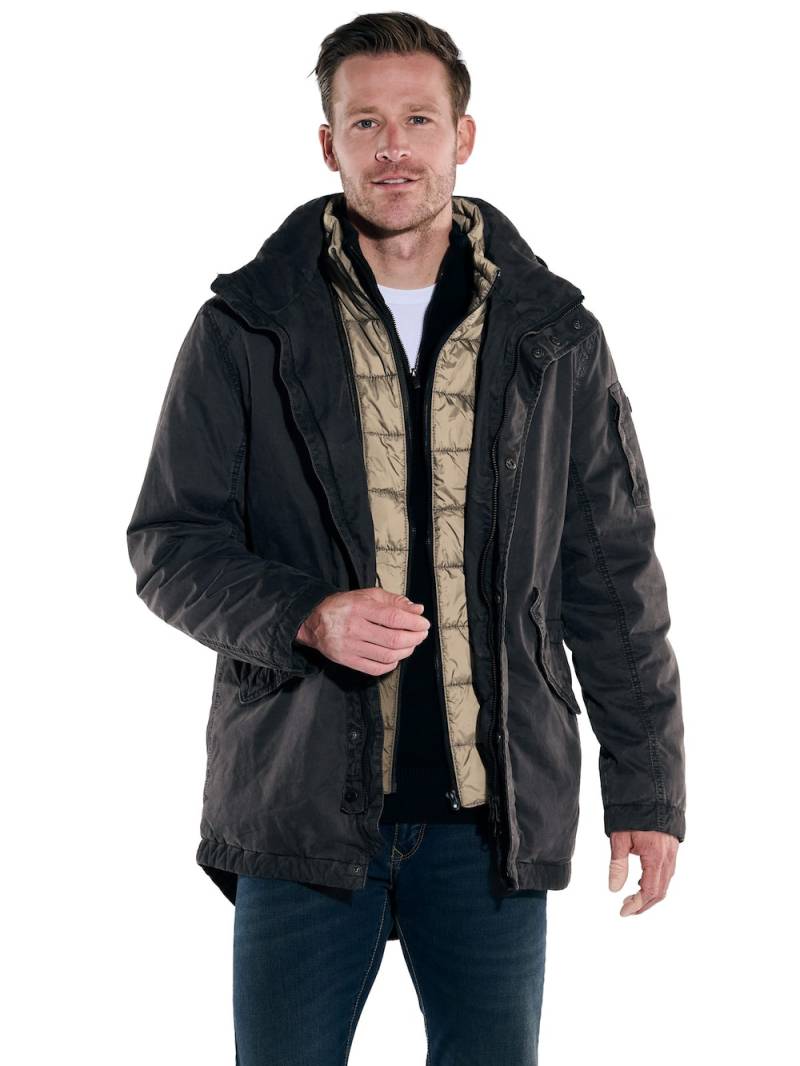 Große Größen engbers Herren Jacke mit heraustrennbarem Inlet , Herren, türkis, Größe: 56, Baumwolle, Happy Size DE Men von engbers