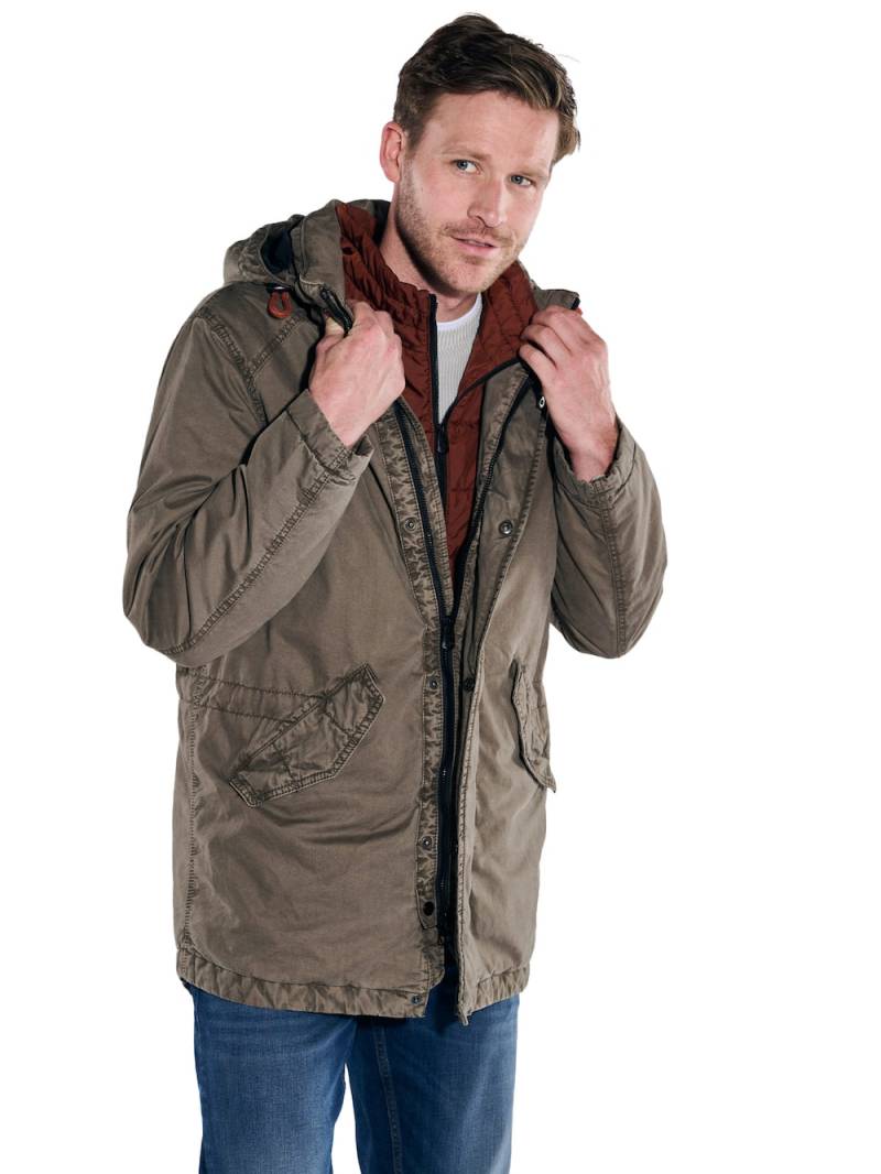 Große Größen engbers Herren Jacke mit heraustrennbarem Inlet , Herren, rosa, Größe: 62, Baumwolle, Happy Size DE Men von engbers