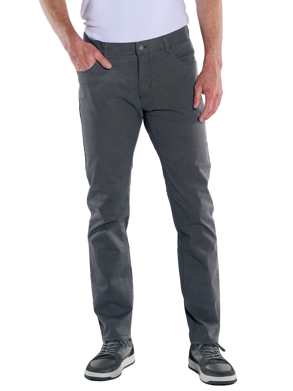 Große Größen engbers Herren 5-Pocket Hose regular , Herren, braun, Größe: 54, Baumwolle, Happy Size DE Men von engbers