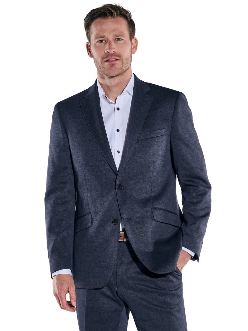 Große Größen engbers Herren Anzug-Sakko dezent gemustert , Herren, türkis, Größe: 60, Polyester, Happy Size DE Men von engbers