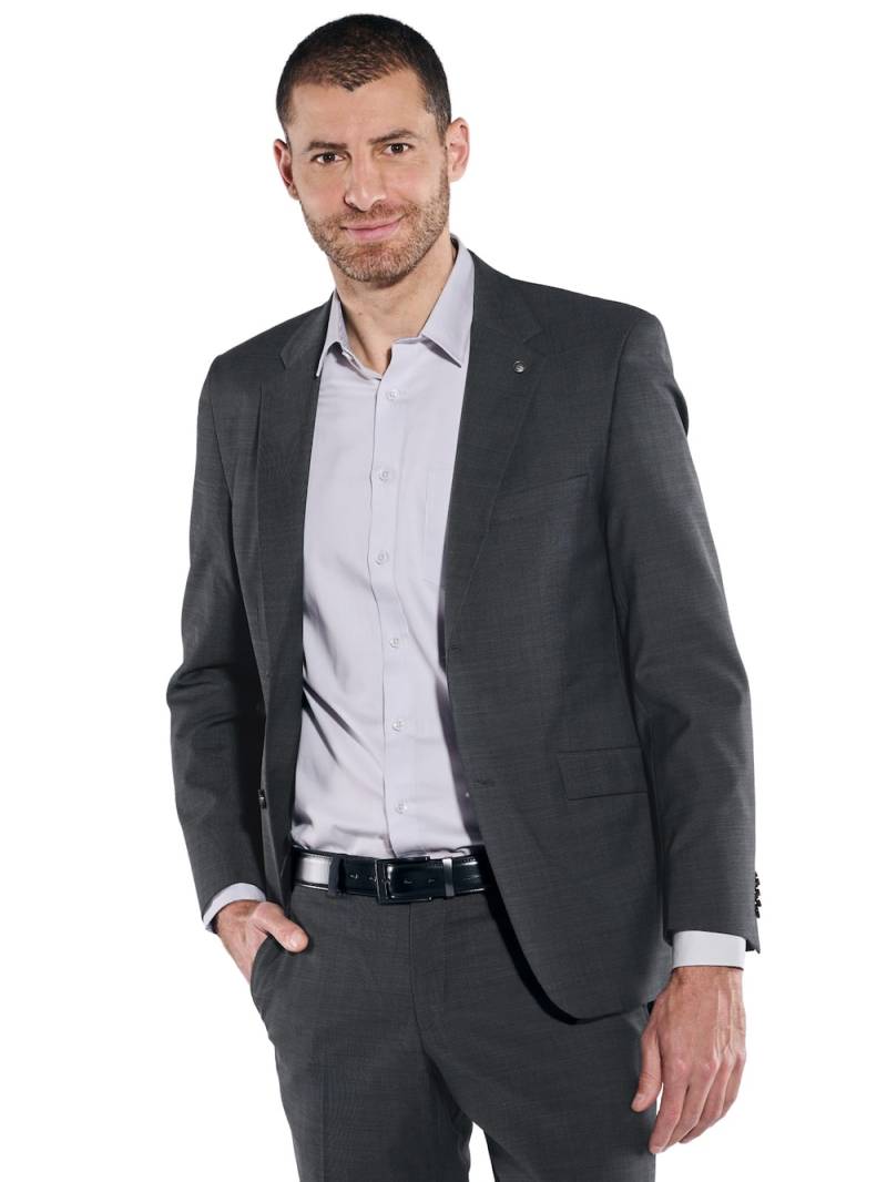 Große Größen engbers Herren Anzugsakko regular My Favorite , Herren, grau, Größe: 62, Polyester/Wolle, Happy Size DE Men von engbers