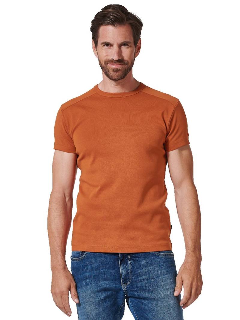 Große Größen engbers Herren Basic-Shirt My Favorite organic , Herren, orange, Größe: 68, Baumwolle, Happy Size DE Men von engbers