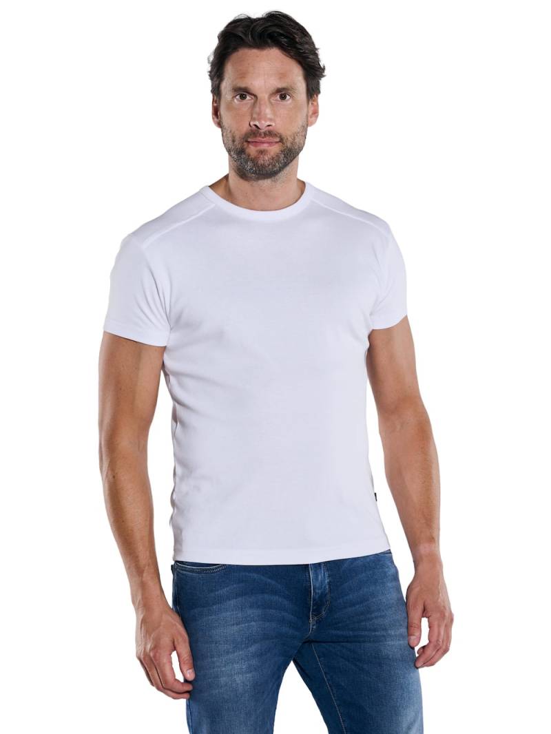 Große Größen engbers Herren Basic-Shirt My Favorite organic , Herren, weiß, Größe: 68, Baumwolle, Happy Size DE Men von engbers
