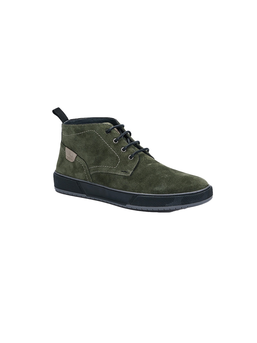 Große Größen engbers Herren Boots aus Leder , Herren, grün, Größe: 45, Happy Size DE Men von engbers