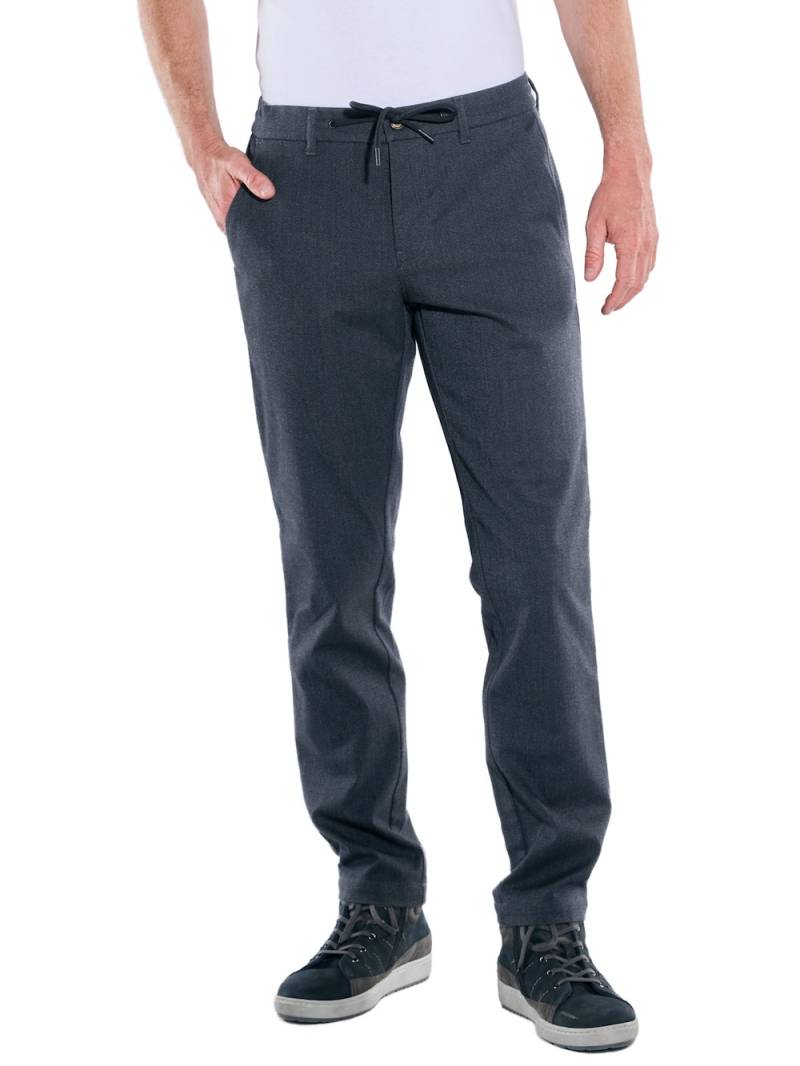 Große Größen engbers Herren Chino mit Tunnelzug , Herren, türkis, Größe: 58, Polyester, Happy Size DE Men von engbers