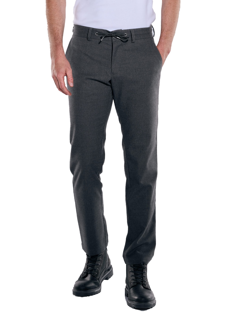 Große Größen engbers Herren Chino regular , Herren, grau, Größe: 64, Polyester, Happy Size DE Men von engbers