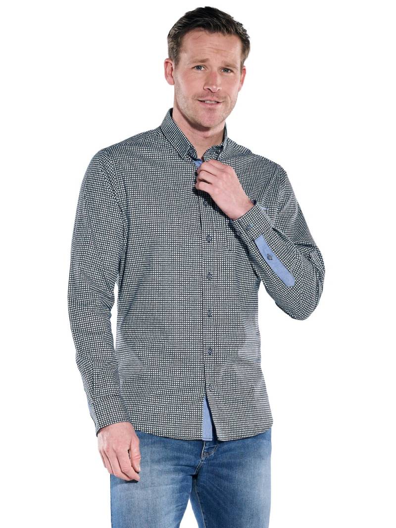 Große Größen engbers Herren Hemd langarm , Herren, grün, Größe: 58, Baumwolle, Happy Size DE Men von engbers