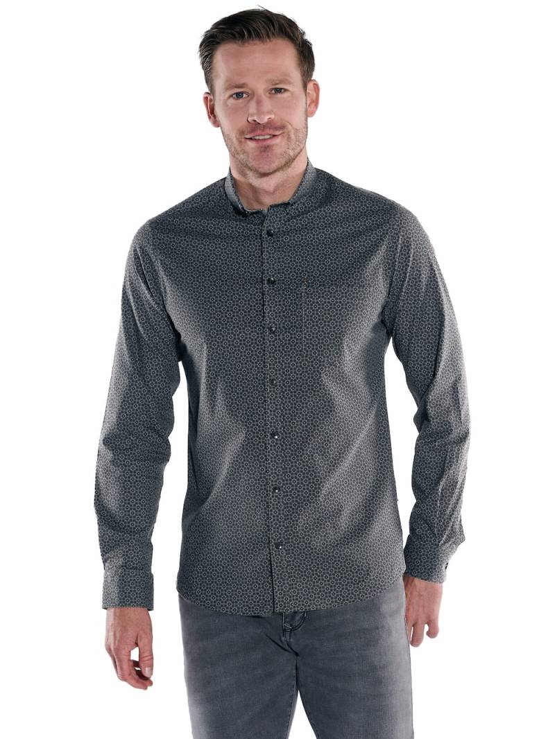 Große Größen engbers Herren Hemd langarm , Herren, schwarz, Größe: 70, Baumwolle, Happy Size DE Men von engbers