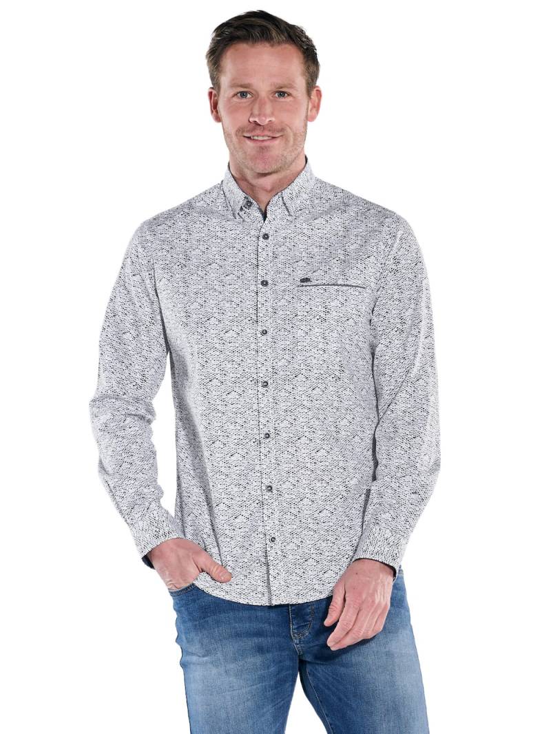 Große Größen engbers Herren Hemd langarm , Herren, weiß, Größe: 66, Baumwolle, Happy Size DE Men von engbers