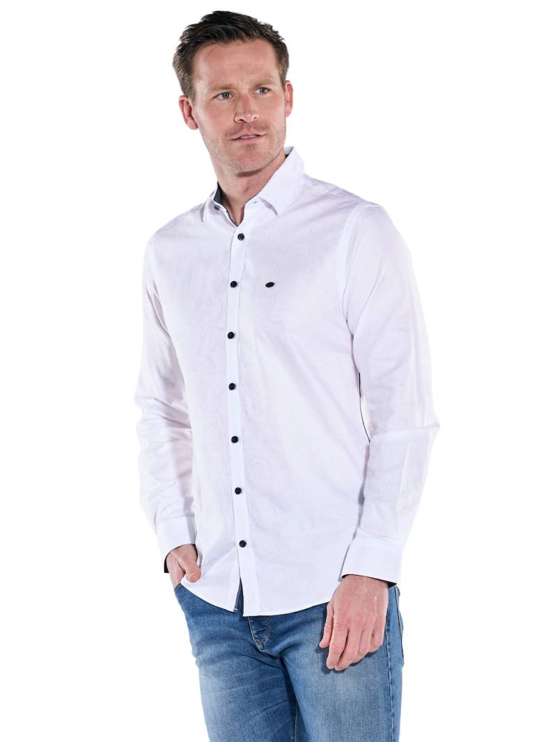 Große Größen engbers Herren Hemd uni , Herren, weiß, Größe: 58, Baumwolle, Happy Size DE Men von engbers