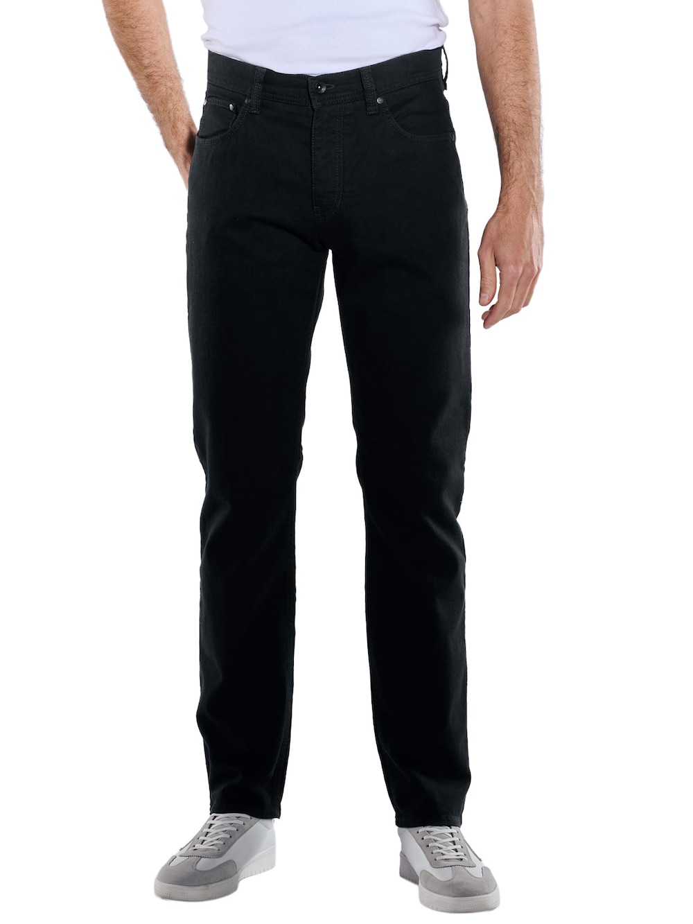 Große Größen engbers Herren Hochelastische My Favorite Jeans , Herren, schwarz, Größe: 64, Baumwolle, Happy Size DE Men von engbers