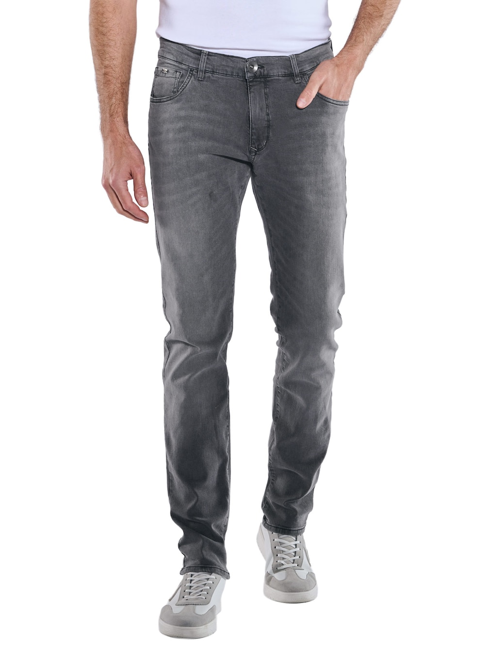 Große Größen engbers Herren Jeans Classic regular , Herren, braun, Größe: 106, Baumwolle, Happy Size DE Men von engbers