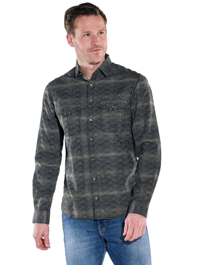 Große Größen engbers Herren Karohemd , Herren, grau, Größe: 62, Baumwolle, Happy Size DE Men von engbers