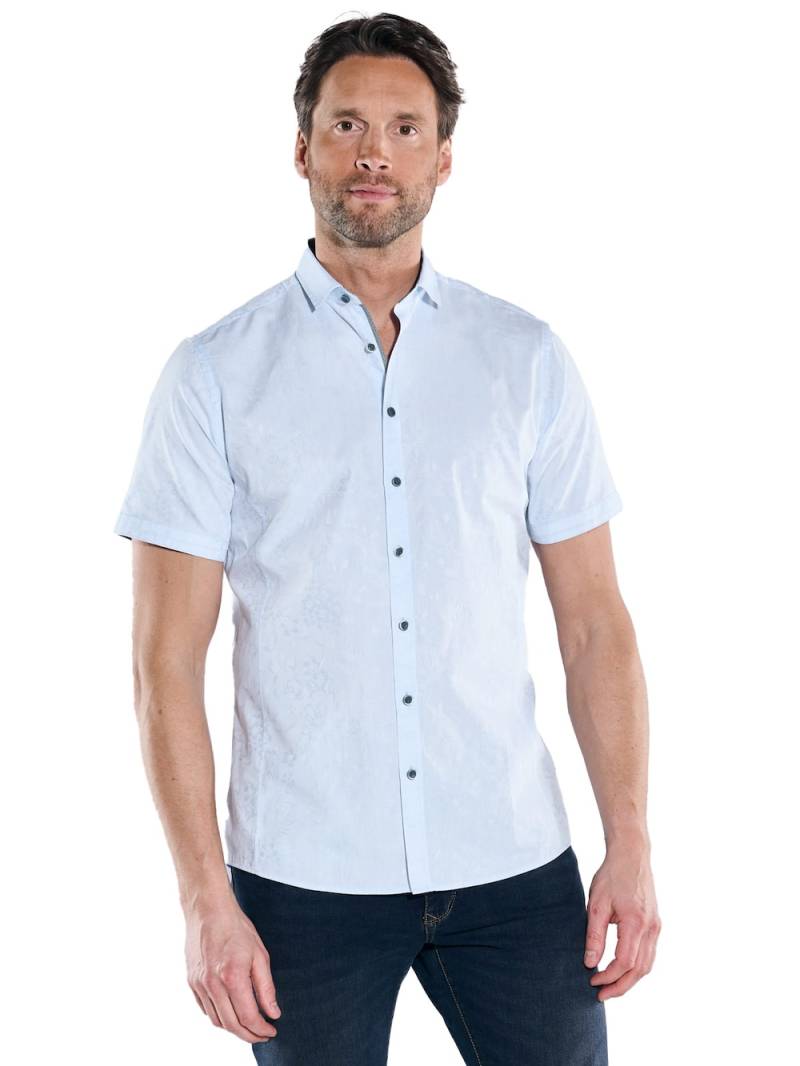 Große Größen engbers Herren Kurzarm-Hemd My Favorite , Herren, blau, Größe: 60, Baumwolle, Happy Size DE Men von engbers