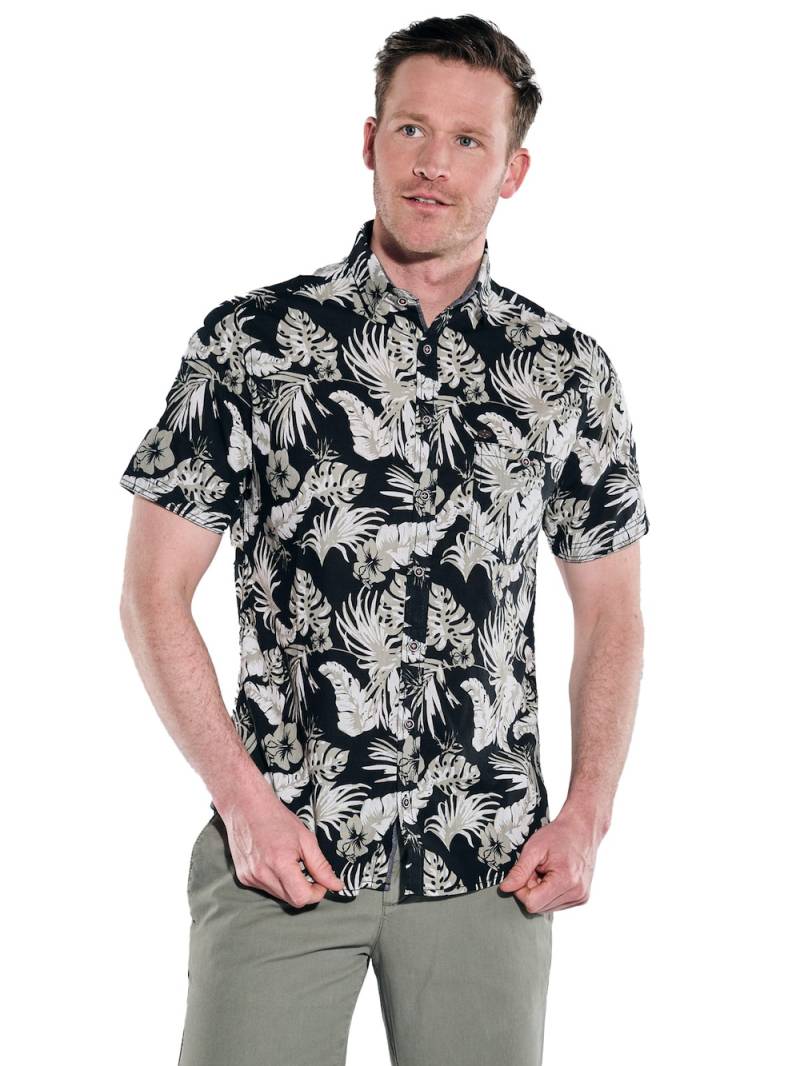 Große Größen engbers Herren Kurzarm-Hemd gemustert , Herren, braun, Größe: 62, Baumwolle, Happy Size DE Men von engbers