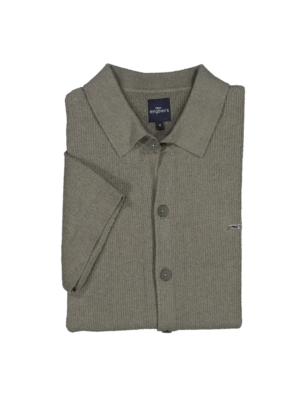 Große Größen engbers Herren Kurzarm-Hemd uni , Herren, braun, Größe: 58, Baumwolle/Synthetische Fasern, Happy Size DE Men von engbers