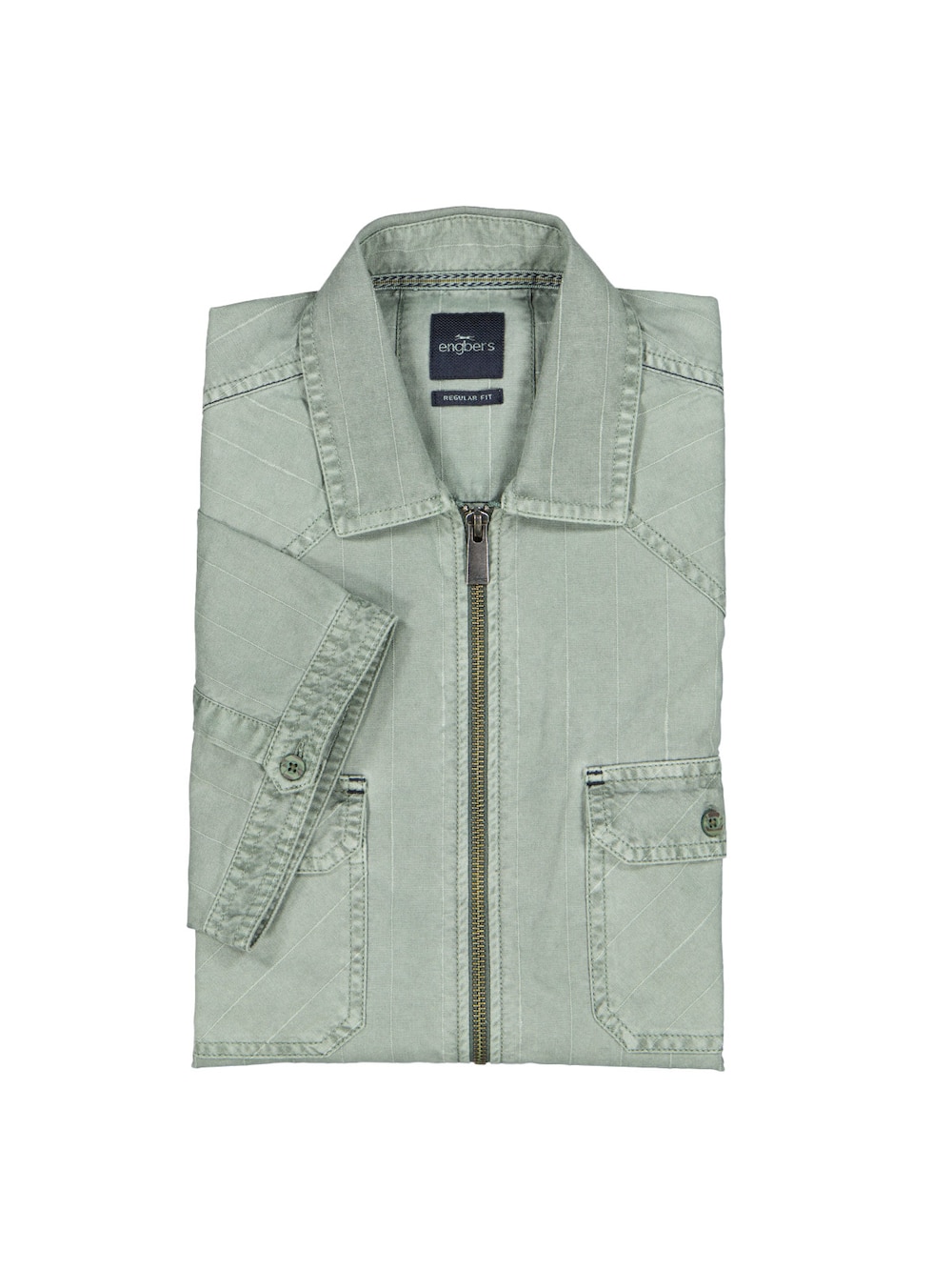 Große Größen engbers Herren Kurzarm-Hemd uni , Herren, braun, Größe: 68, Baumwolle, Happy Size DE Men von engbers