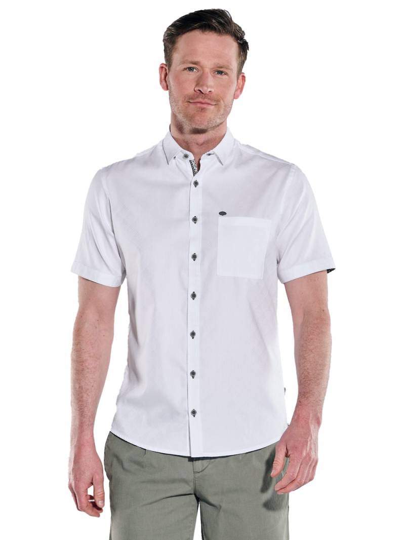 Große Größen engbers Herren Kurzarm-Hemd uni , Herren, weiß, Größe: 62, Baumwolle, Happy Size DE Men von engbers