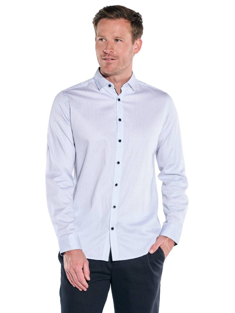 Große Größen engbers Herren Langarm-Hemd My Favorite , Herren, blau, Größe: 60, Baumwolle, Happy Size DE Men von engbers