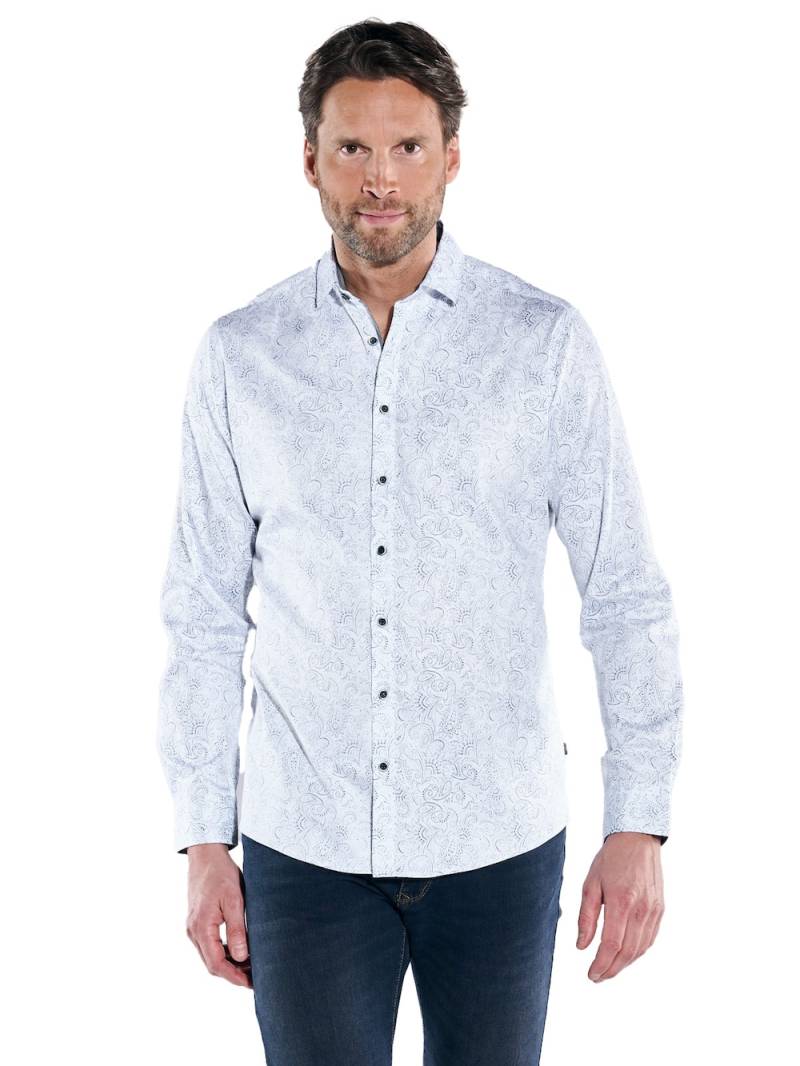 Große Größen engbers Herren Langarm-Hemd My Favorite , Herren, blau, Größe: 62, Baumwolle, Happy Size DE Men von engbers