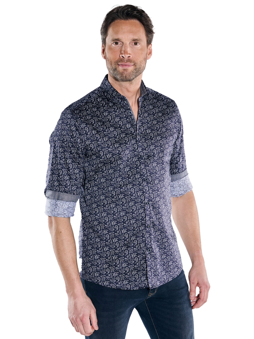 Große Größen engbers Herren Langarm-Hemd My Favorite , Herren, türkis, Größe: 62, Baumwolle, Happy Size DE Men von engbers