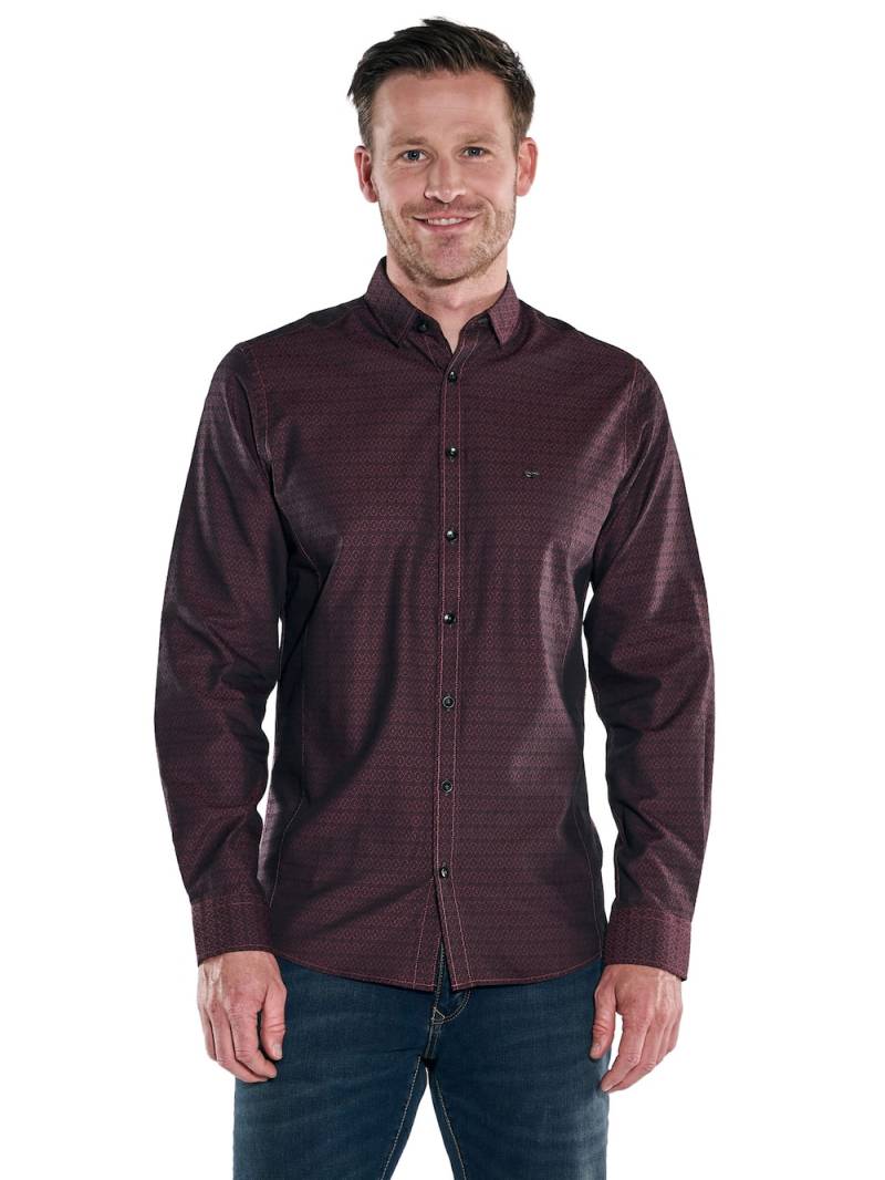 Große Größen engbers Herren Langarm-Hemd gemustert , Herren, rosa, Größe: 70, Baumwolle, Happy Size DE Men von engbers