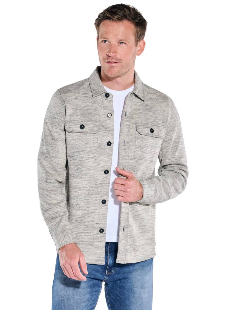 Große Größen engbers Herren Overshirt strukturiert , Herren, braun, Größe: 6XL, Baumwolle/Polyester, Happy Size DE Men von engbers
