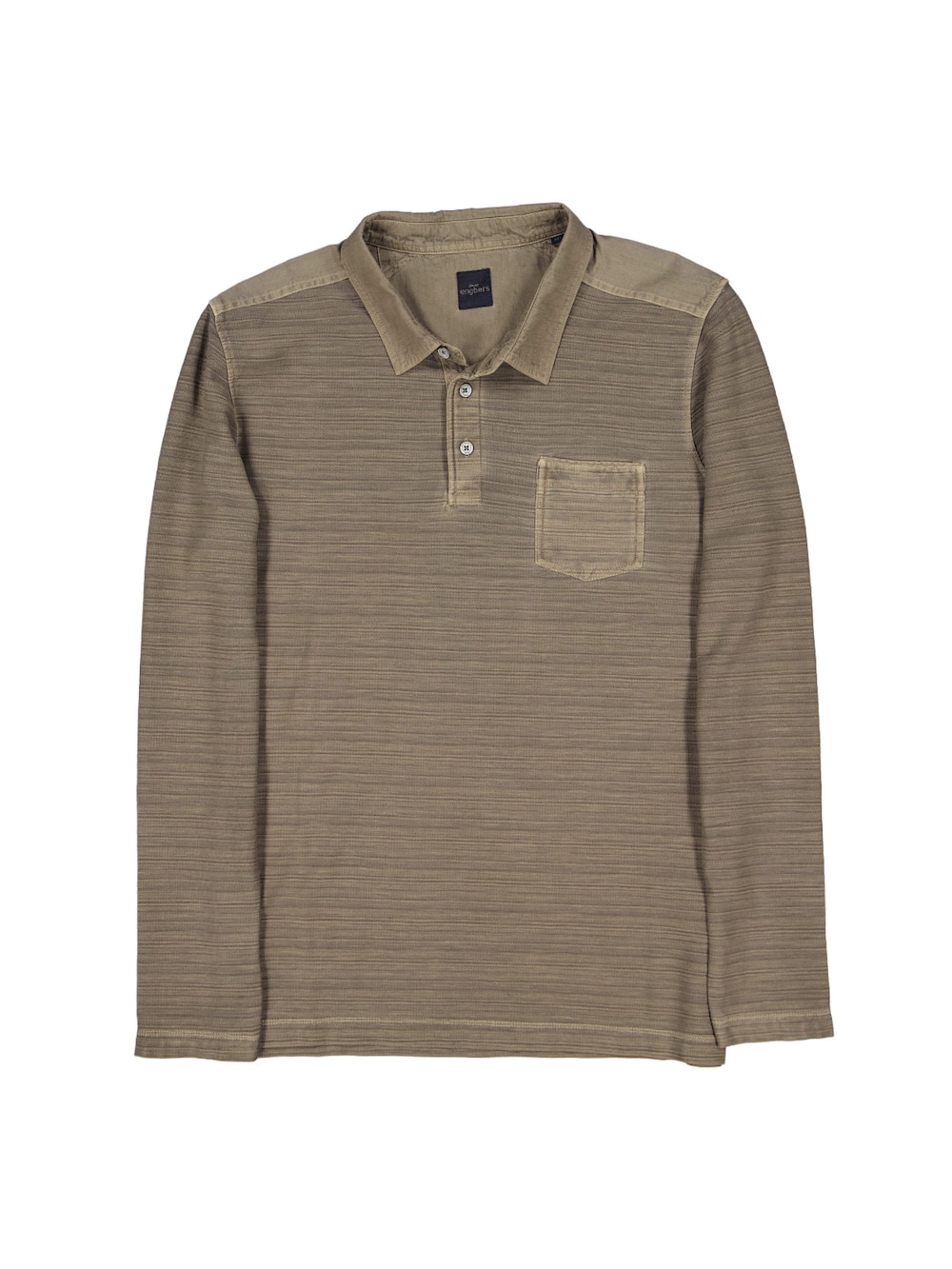 Große Größen engbers Herren Polo-Shirt meliert , Herren, braun, Größe: 60, Baumwolle, Happy Size DE Men von engbers