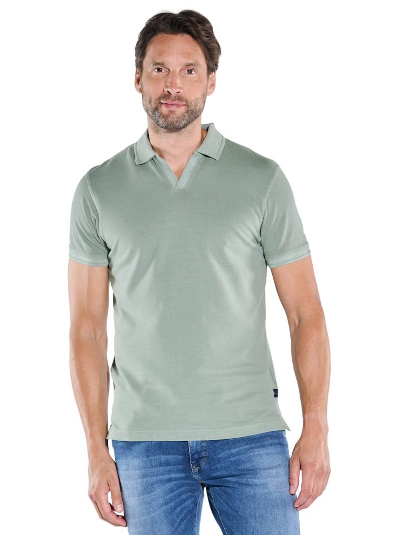 Große Größen engbers Herren Polo-Shirt uni , Herren, grau, Größe: 64, Baumwolle, Happy Size DE Men von engbers