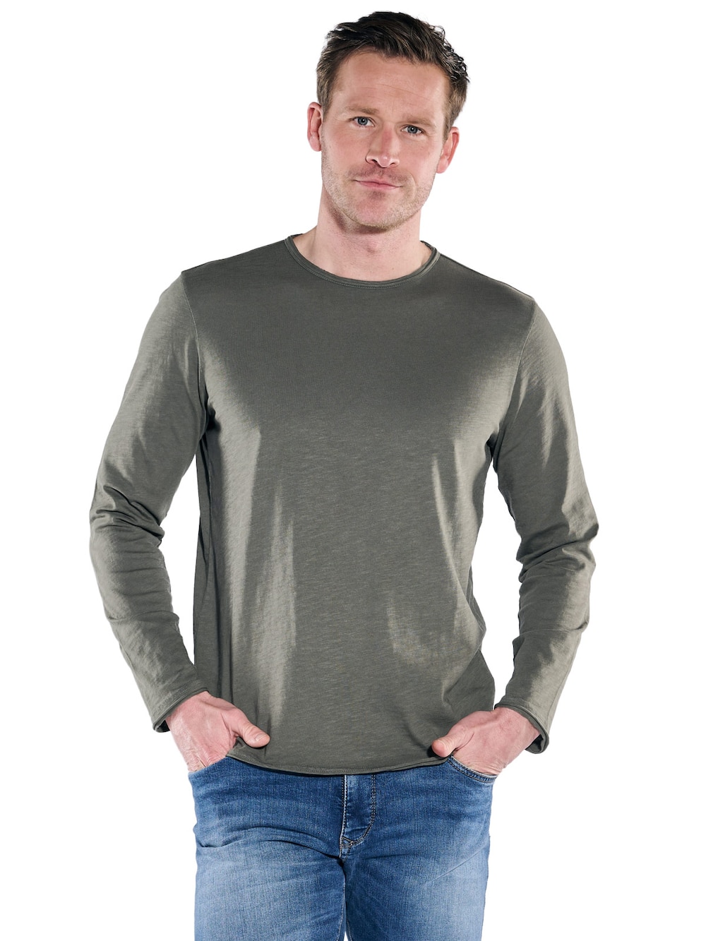 Große Größen engbers Herren Rundhals Shirt , Herren, braun, Größe: 62, Baumwolle, Happy Size DE Men von engbers