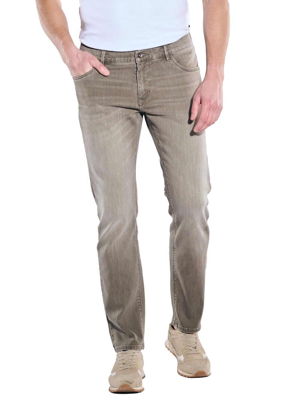 Große Größen engbers Herren Super-Stretch-Jeans regular , Herren, rosa, Größe: 26, Baumwolle/Polyester, Happy Size DE Men von engbers