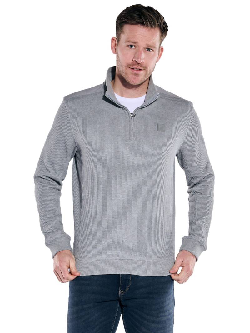 Große Größen engbers Herren Sweatshirt regular , Herren, grau, Größe: 6XL, Baumwolle/Polyester, Happy Size DE Men von engbers