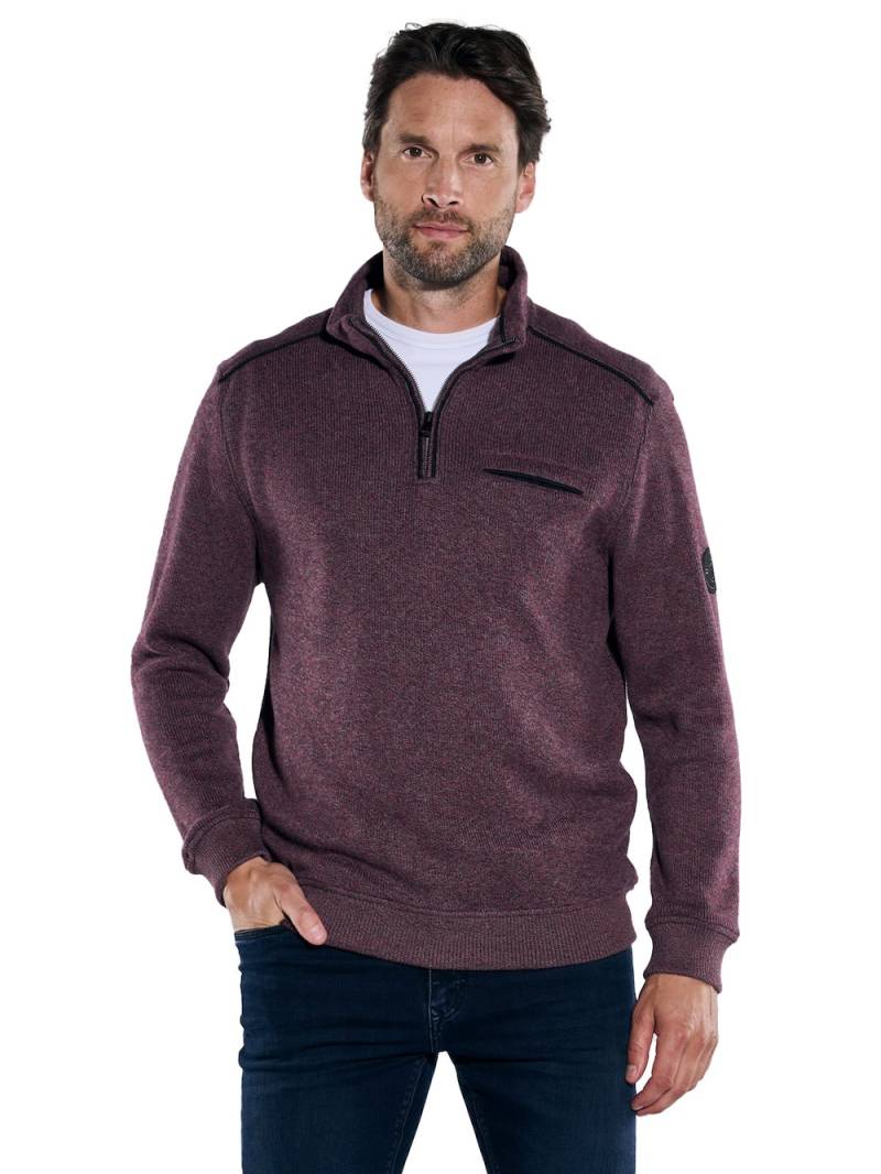 Große Größen engbers Herren Sweatshirt regular , Herren, rot, Größe: 4XL, Baumwolle, Happy Size DE Men von engbers