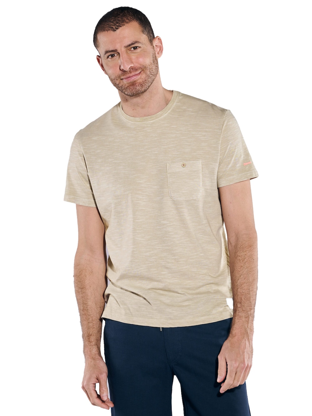 Große Größen engbers Herren T-Shirt regular , Herren, braun, Größe: 58, Baumwolle, Happy Size DE Men von engbers