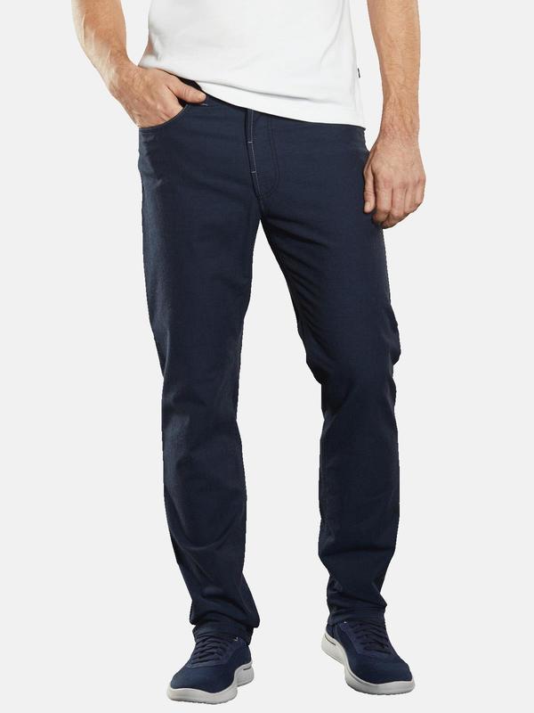 engbers Herren 5-Pocket-Hose regular blau uni von engbers