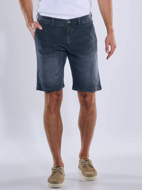 engbers Herren Bermuda Blau regular uni von engbers