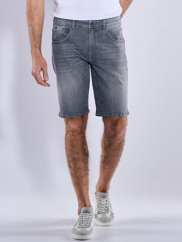 engbers Herren Bermuda regular Grau uni von engbers