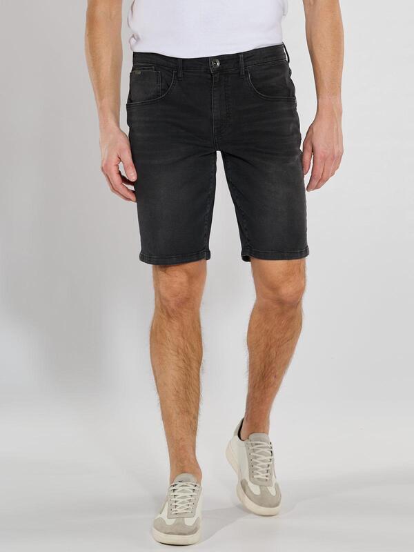 engbers Herren Bermuda regular Schwarz uni von engbers