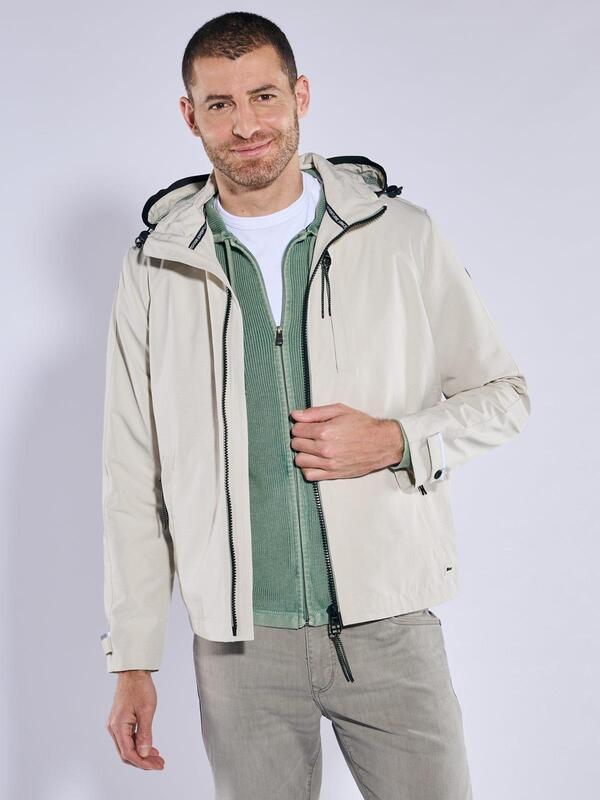 engbers Herren Blouson-Jacke regular beige uni von engbers