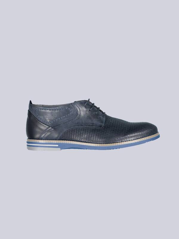 engbers Herren Boots aus Leder Blau regular uni engbers Herren Boots aus Leder Blau regular uni von engbers