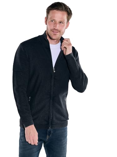 engbers Herren Cardigan Regular, 37356, Anthrazit in Größe 3XL von engbers