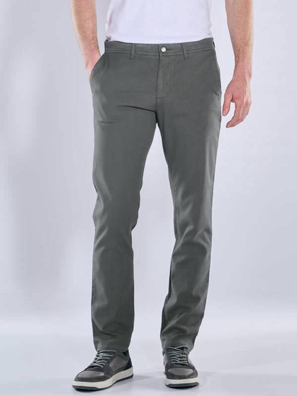 engbers Herren Chino regular Türkis uni von engbers